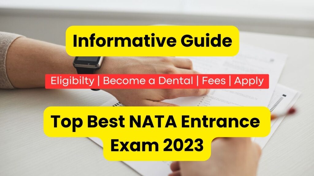 nata-entrance-exam-2023