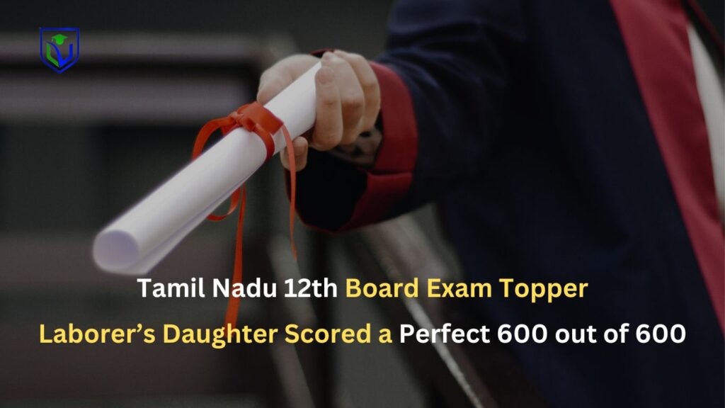 Tamil Nadu 12th Board Exam Topper